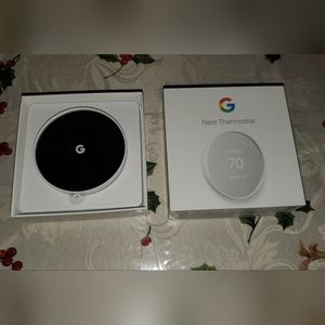 Google Nest Thermostat and Google Power Connector